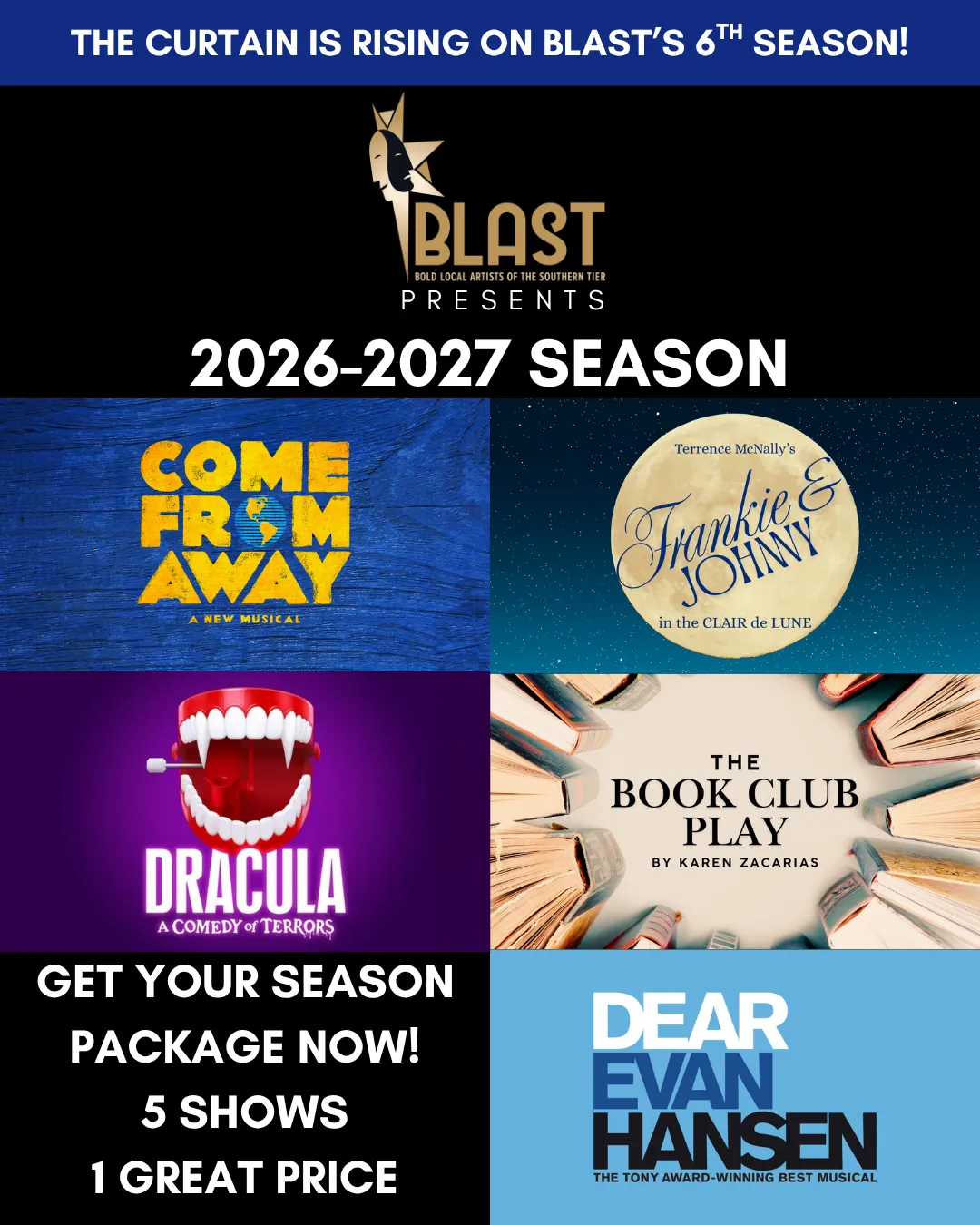 2026-2027 BLAST 5 Show Mainstage Package